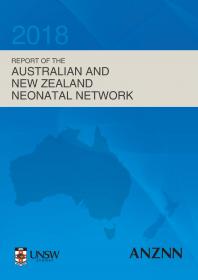 image - Report Of The Australian And New Zealand Neonatal Network 2018 Front Cover